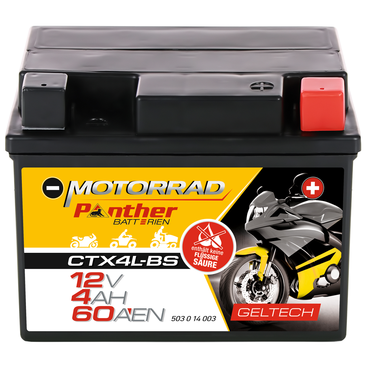 Panther Akumulator za startovanje - 4009070000756