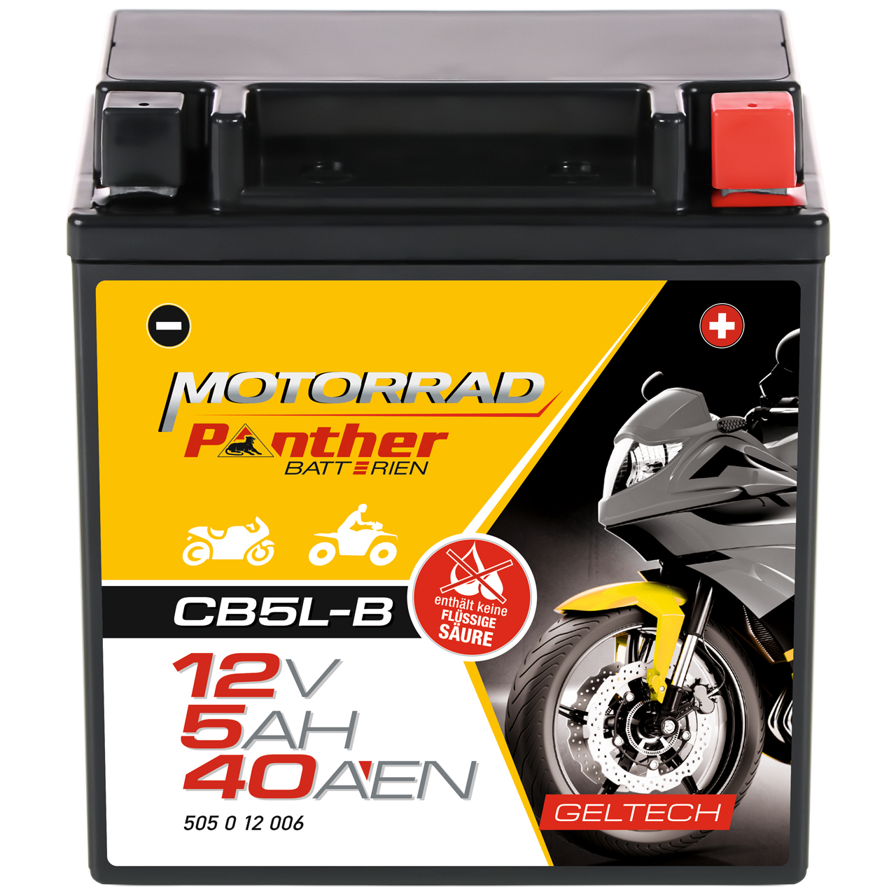 Panther Akumulator za startovanje - 4009070000787