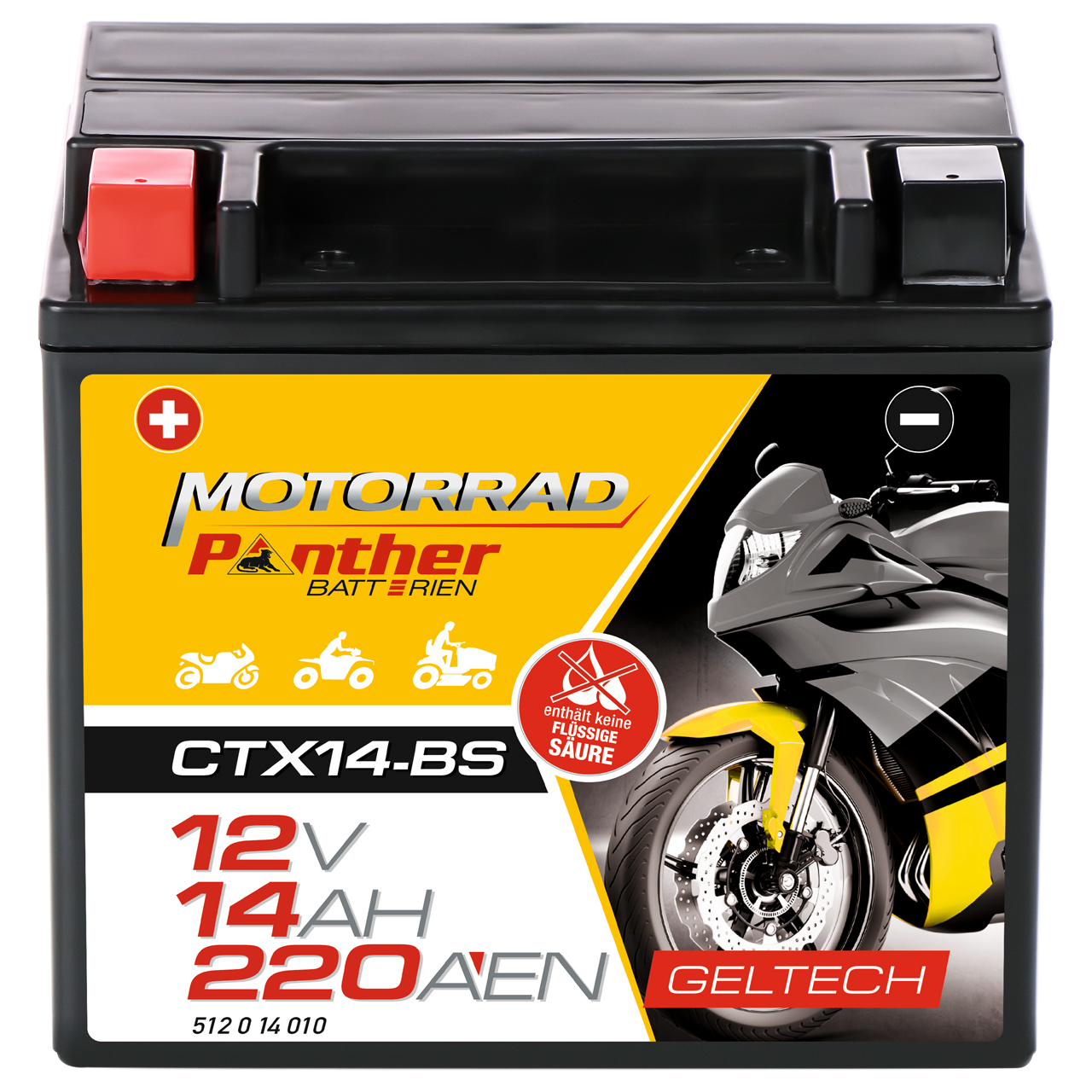 Panther Akumulator za startovanje - 4009070000923