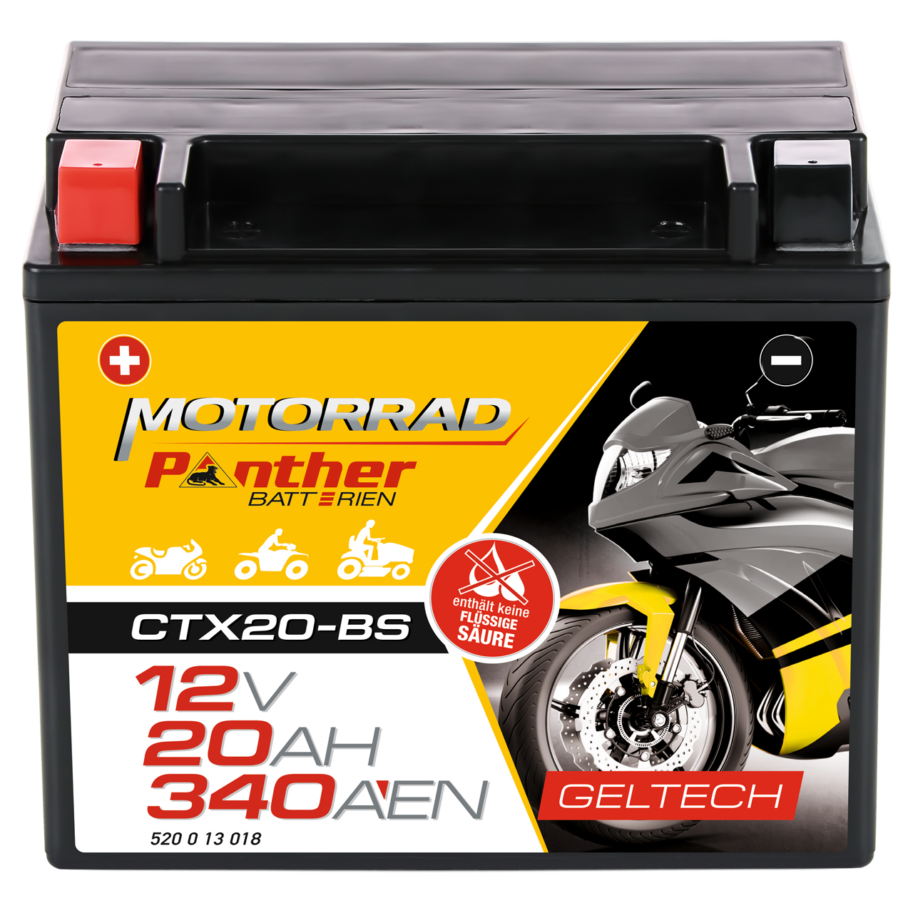 Panther Akumulator za startovanje - 4009070000961