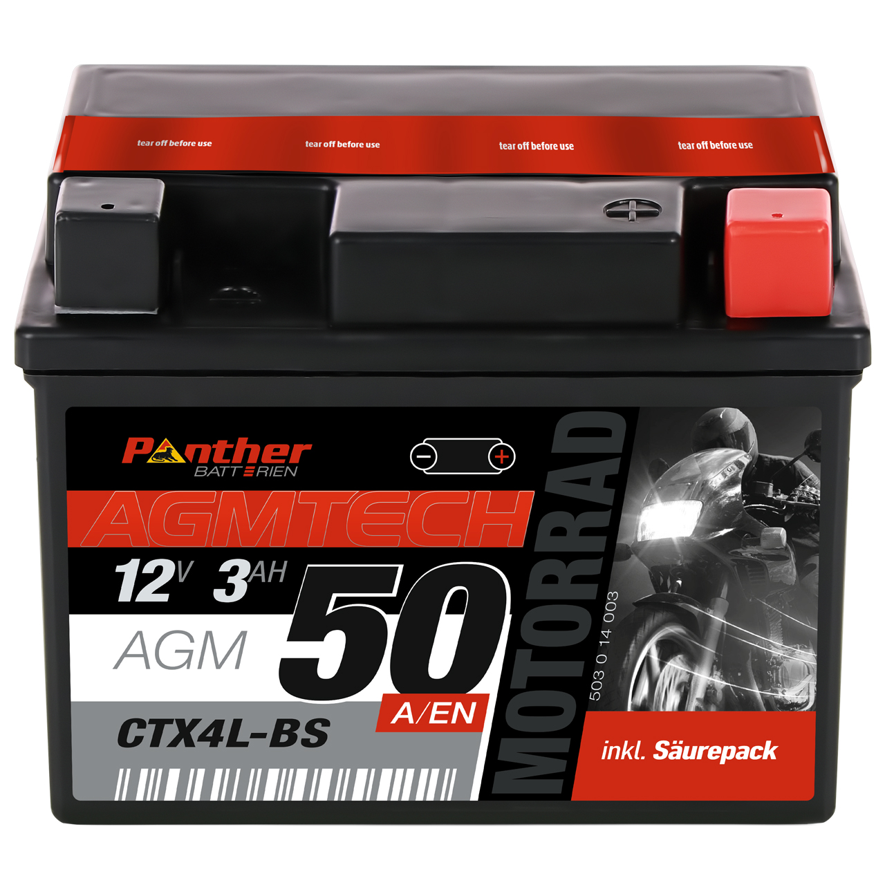 Panther Akumulator za startovanje - 4009070001227