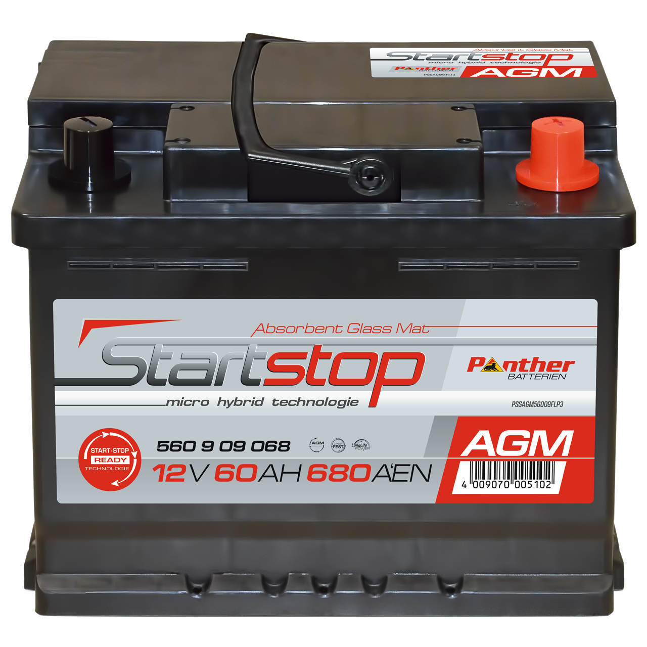 Panther Akumulator za startovanje - 4009070005102