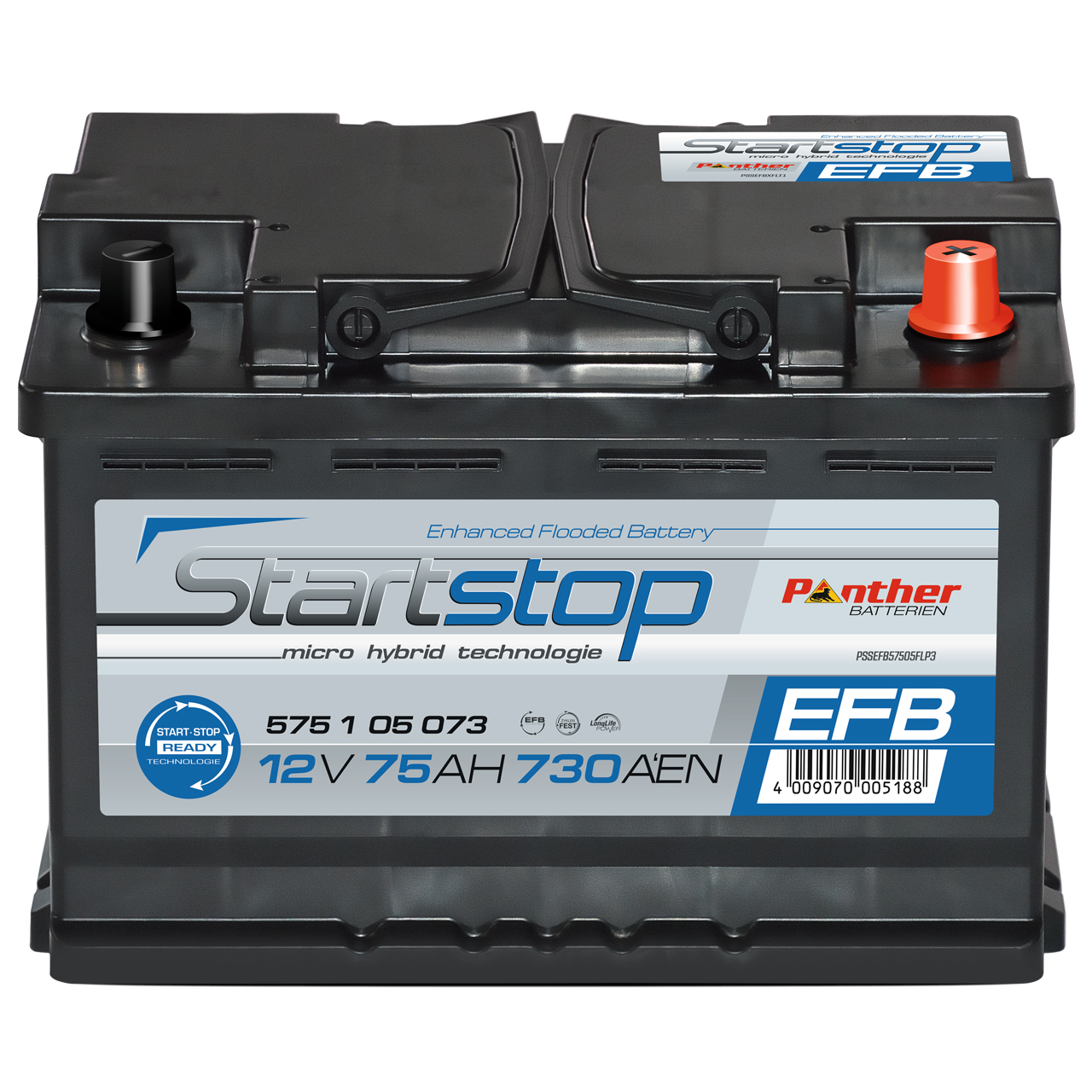 Panther Akumulator za startovanje - 4009070005188