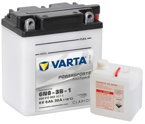 VARTA Akumulator za startovanje POWERSPORTS Freshpack - 4016987141045