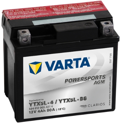 VARTA Akumulator za startovanje POWERSPORTS AGM - 4016987127339