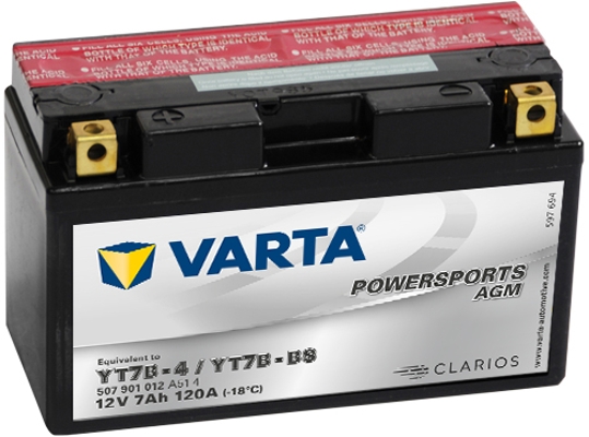 VARTA Akumulator za startovanje POWERSPORTS AGM - 4016987127377