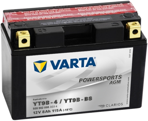 VARTA Akumulator za startovanje POWERSPORTS AGM - 4016987127421