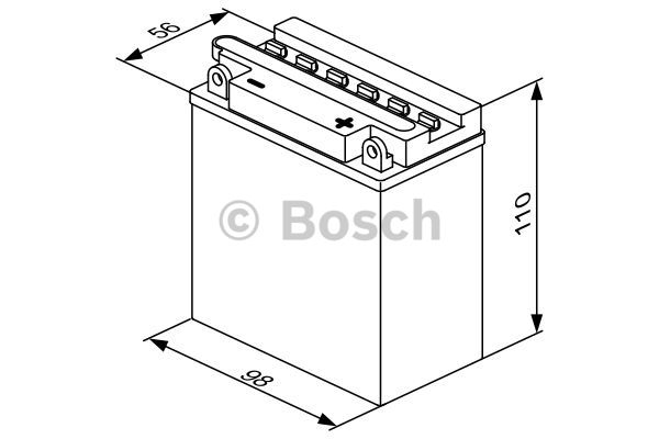 BOSCH Akumulator za startovanje M4 Fresh Pack - 4047024510524