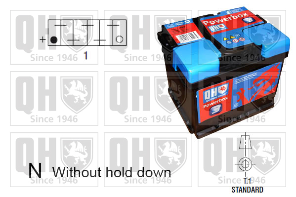 QUINTON HAZELL Akumulator za startovanje - 5014994110701