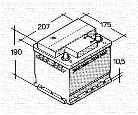 MAGNETI MARELLI Akumulator za startovanje - 8001063326405